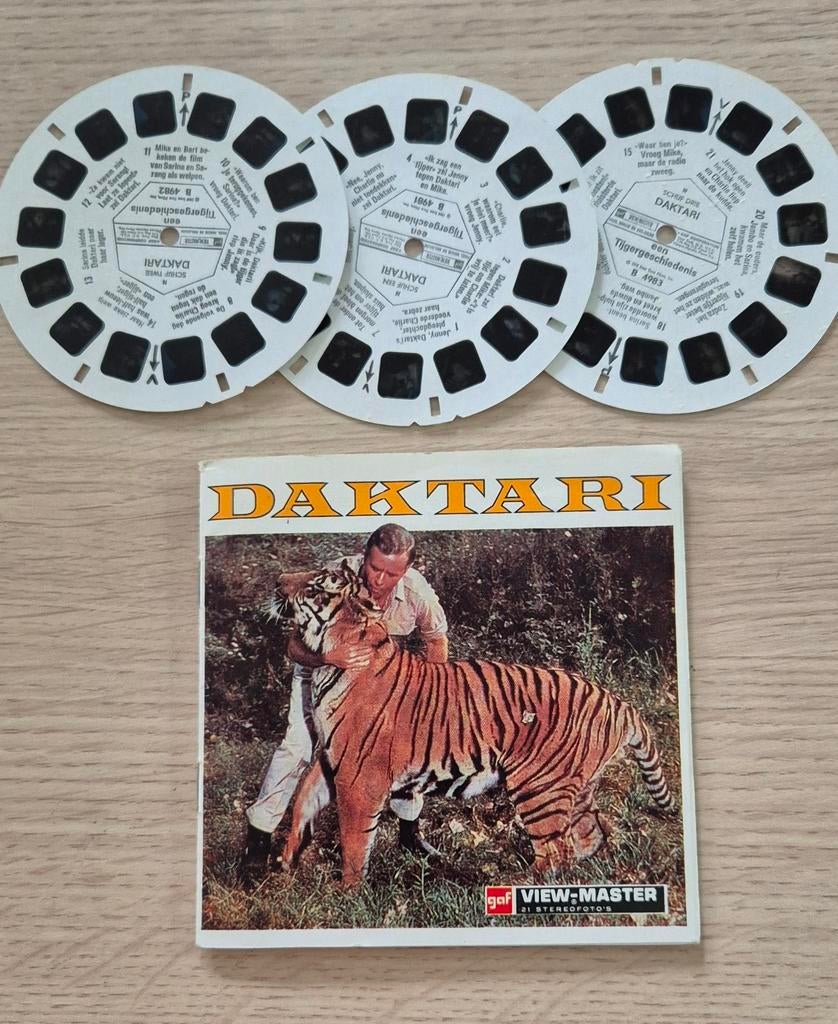 Disques View-Master Daktari 1968, Enlèvement