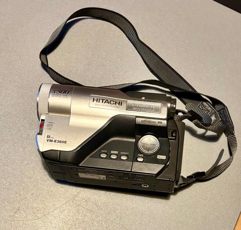 Camera Hitachi, Enlèvement ou Envoi, VHS ou SVHS, Caméra