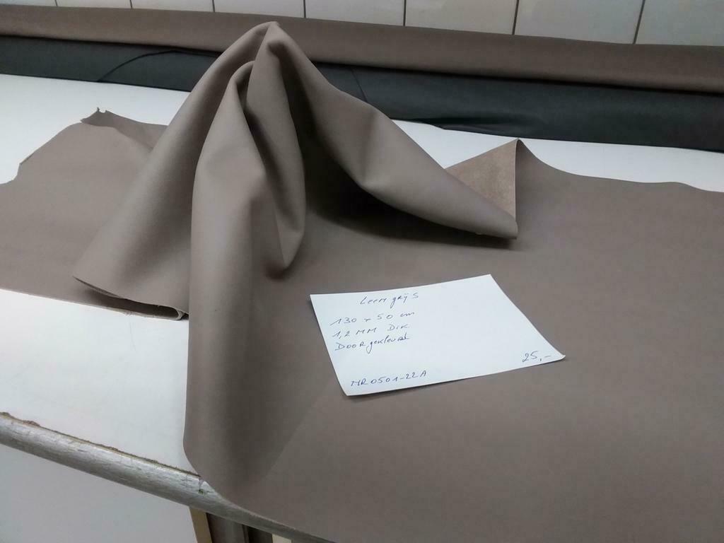 Leder, rundsleer, tassenleder, hobbyleer, 130 x 50 cm, Hobby & Loisirs créatifs, Tissus & Chiffons, Enlèvement ou Envoi, Neuf