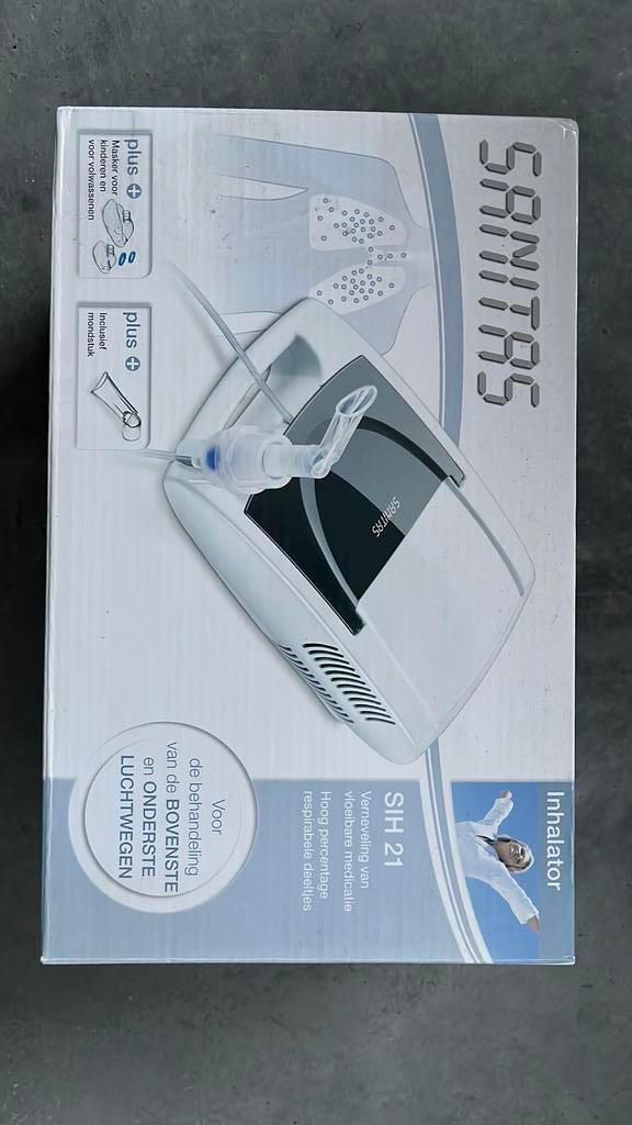 Sanitas SH21 inhalator, Ophalen of Verzenden, Zo goed als nieuw