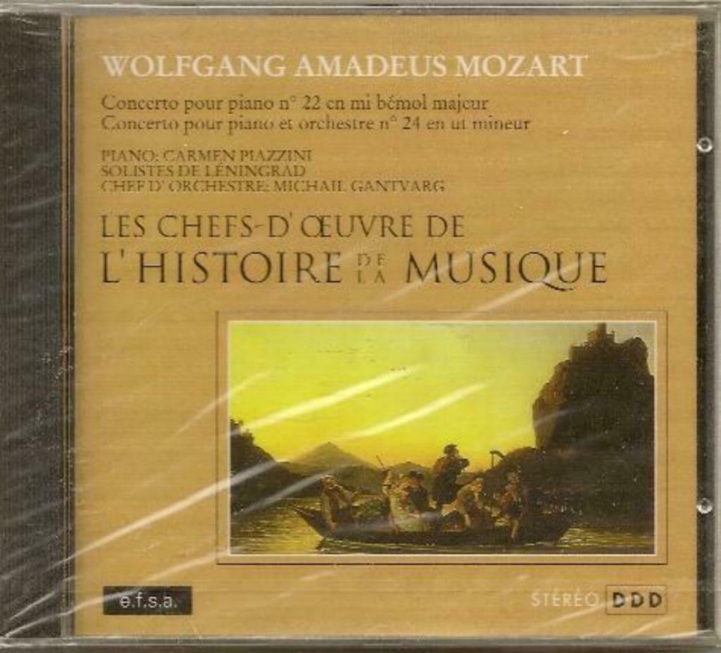 CD - Wolfgang Amadeus Mozart - Piano concert nr.22, Verzenden, Classicisme, Nieuw in verpakking, Orkest of Ballet