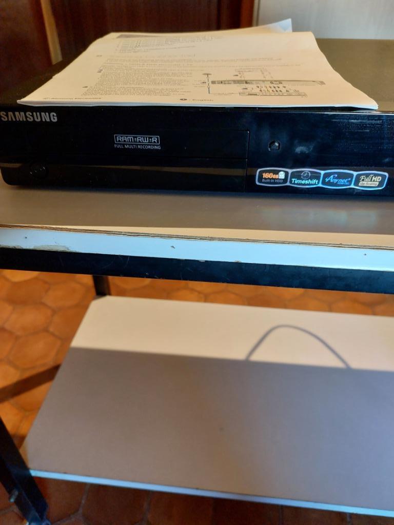 Samsung DVD HR773, Audio, Tv en Foto, DVD spelers, Gebruikt, Met harddisk, Samsung, Ophalen
