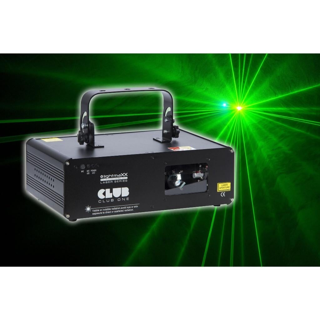 laser groen  Lightmaxx Club One, Muziek en Instrumenten, Ophalen, Zo goed als nieuw, Laser, Kleur