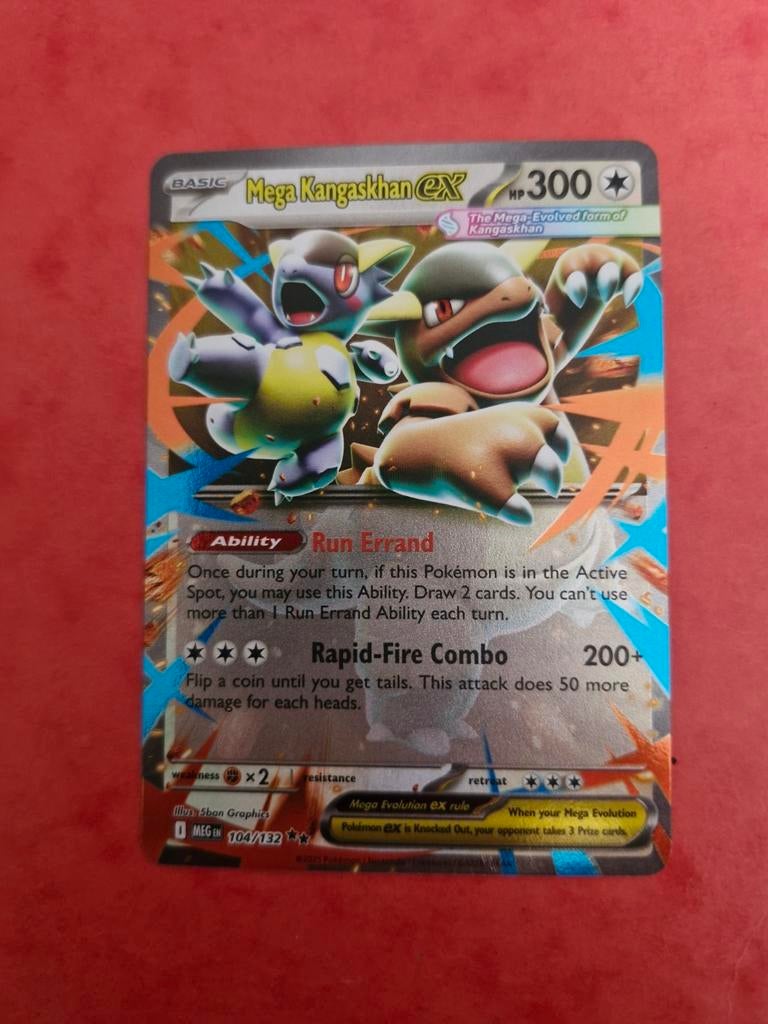 Mega kangaskhan ex, Enlèvement ou Envoi