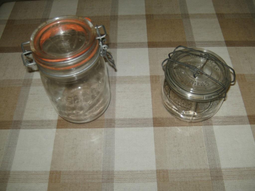 2 steriliezeer glazen, Ophalen of Verzenden