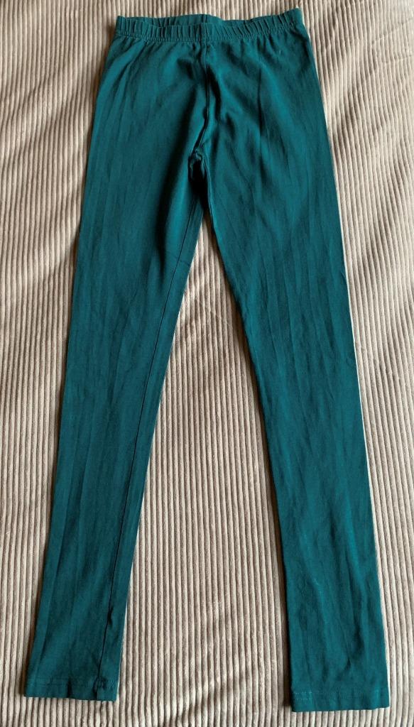 Legging donkergroen Wibra maat 152, Broek, Gebruikt, Meisje, Ophalen of Verzenden