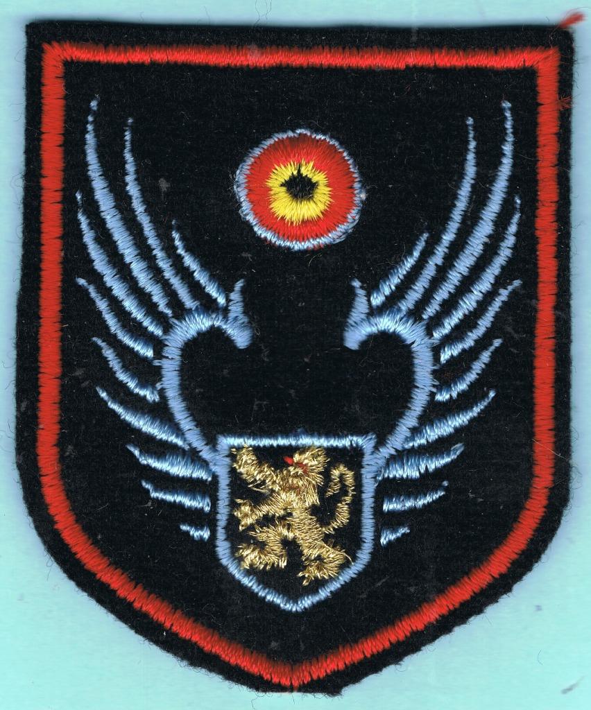 Belgian Air Force Sleeve Insignia ( MS65 ), Ophalen of Verzenden, Luchtmacht, Embleem of Badge