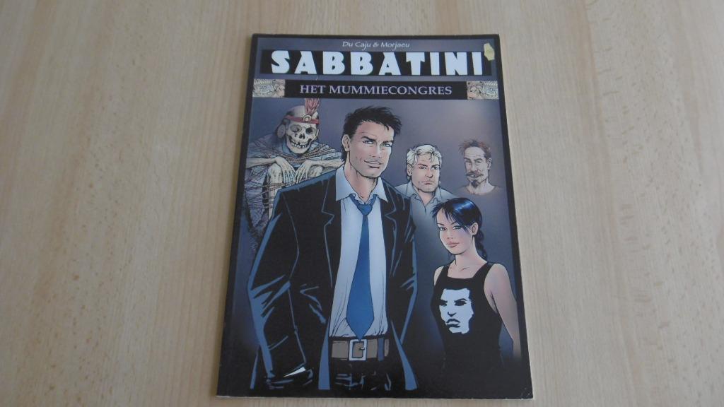 strip : Sabbatini - Het mummiecongres, Boeken, Ophalen of Verzenden