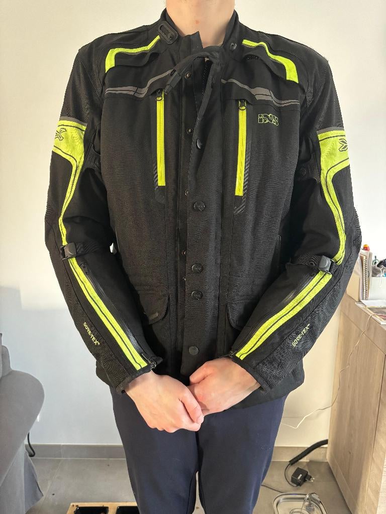 Motor jas Ixs met goretex - maat 2XL, Ophalen, Ixs, Richa, Bering ., Jas | textiel, Heren