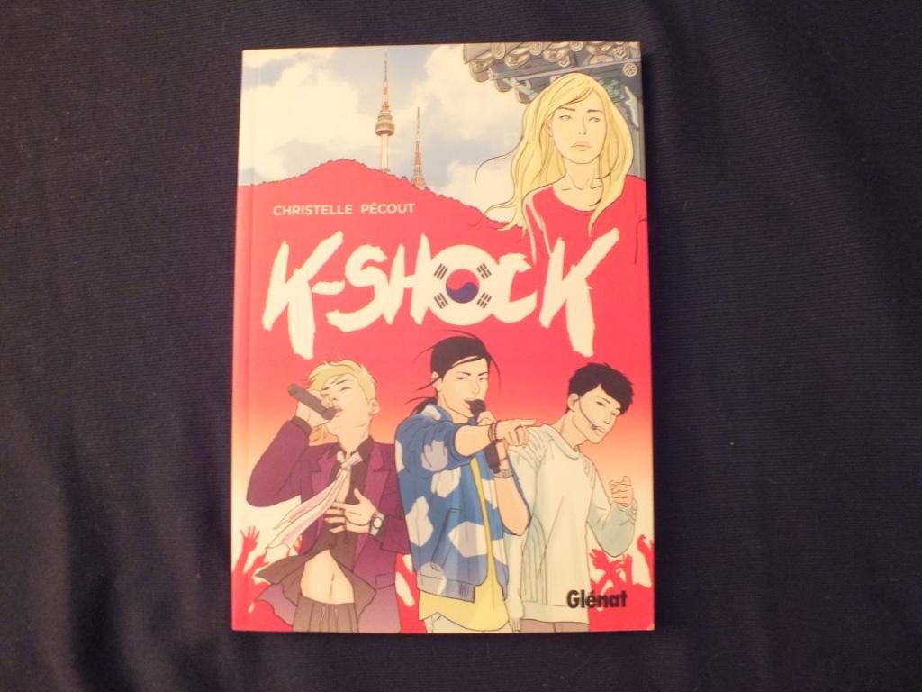 K-SHOCK (1 ALBUM EO).      EDITIONS GLENAT, Christelle PECOUT, Eén stripboek, Ophalen of Verzenden, Zo goed als nieuw