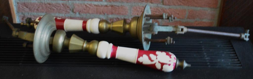 Antieke taphendels voor bierpomp, Ophalen of Verzenden