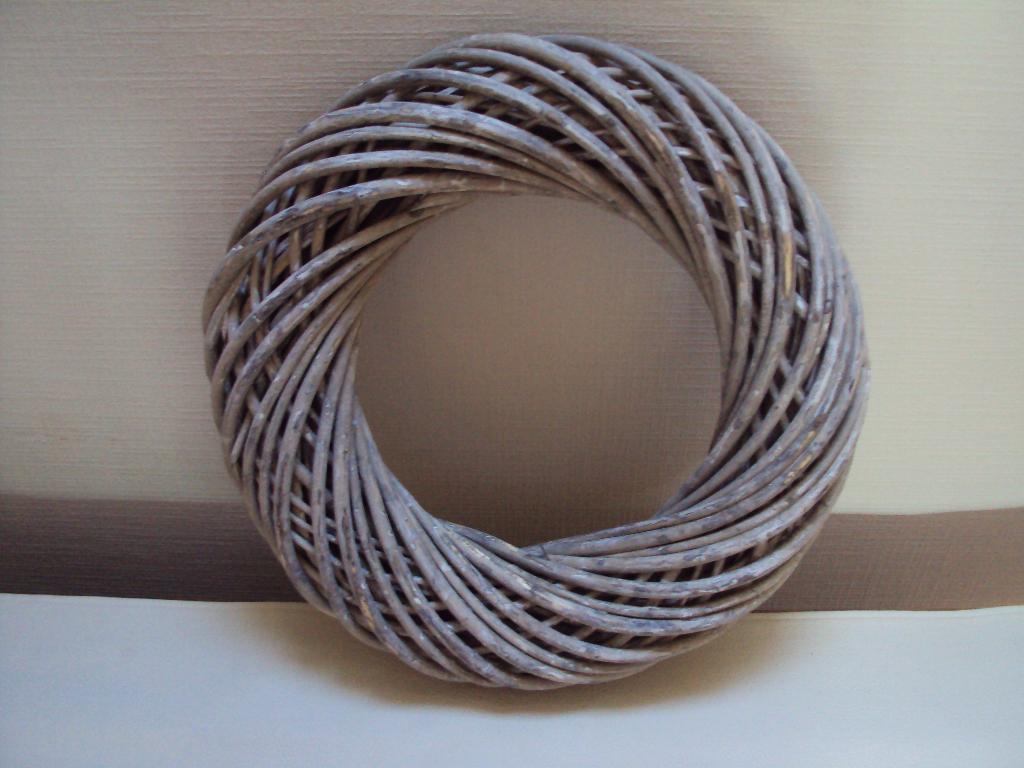 Krans in rotan / Hout   NIEUW !, Ophalen of Verzenden