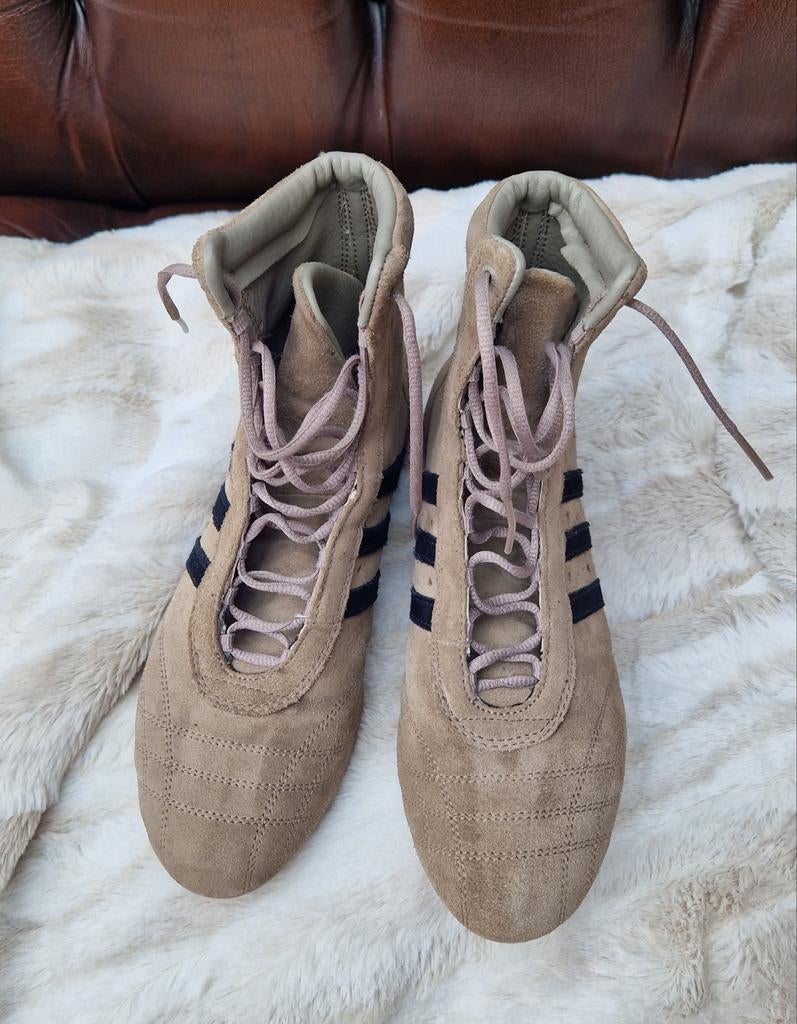 Retro sneakers Adidas maat 36 2/3, Ophalen of Verzenden, Zo goed als nieuw, Beige, Sneakers