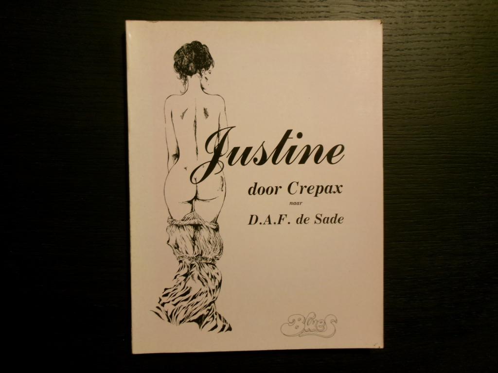 Justine door Crepax naar D.A.F. de Sade, Boeken, Stripverhalen, Ophalen of Verzenden