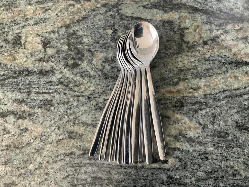 10 koffielepeltjes, Ophalen of Verzenden, Zo goed als nieuw