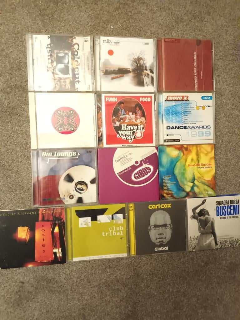 Dance / lounge / club cd's, Ophalen of Verzenden
