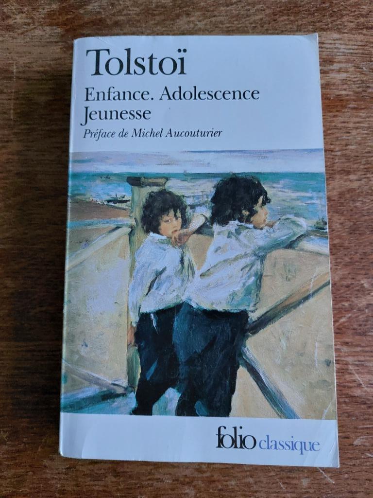Enfance. Adolescence. Jeunesse, Tolstoï, Enlèvement, Comme neuf