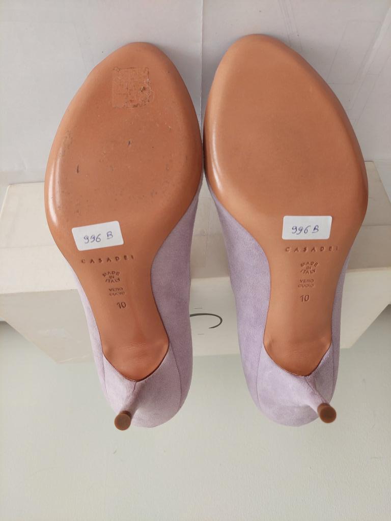 996B* Casadei - sexy luxe lavendelkleurige volleren pumps (4, Pumps, Overige kleuren, Verzenden, Nieuw