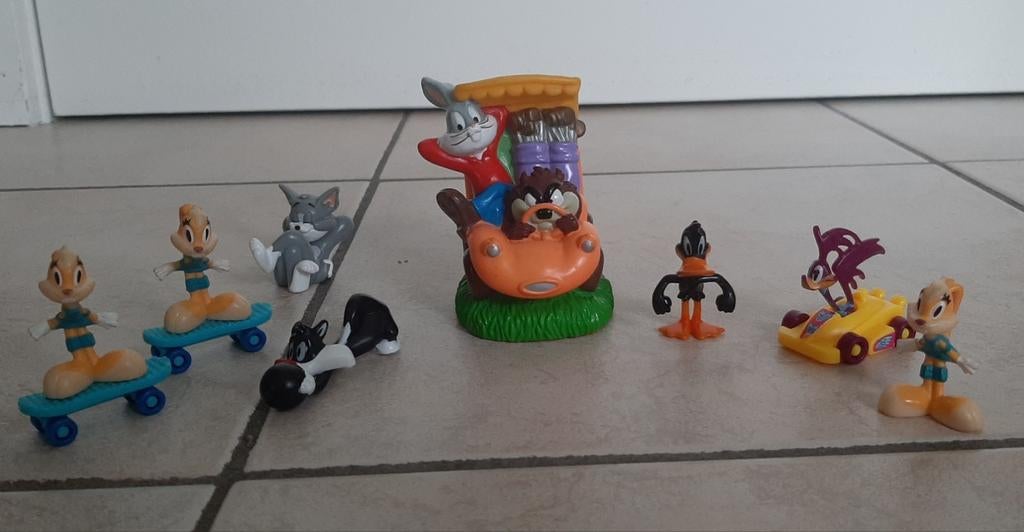 8 Looney Tunes figuurtjes, Enlèvement, Utilisé