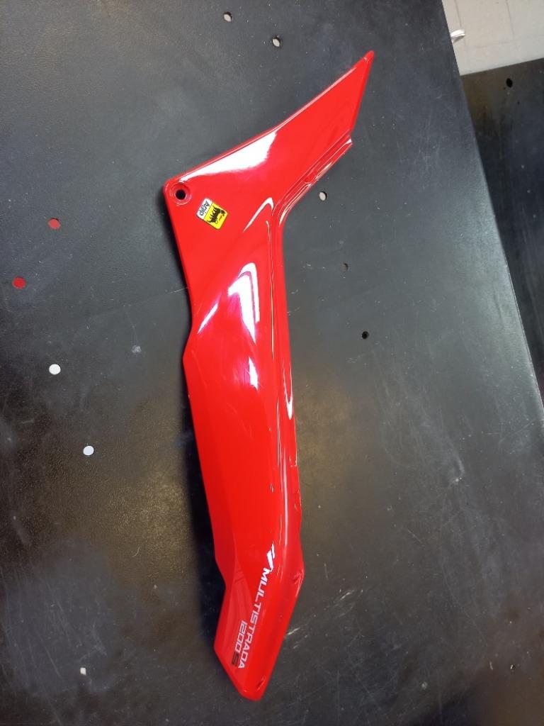 HOUSSE DROITE ROUGE DUCATI MULTISTRADA 1200S 2010-2012, Motos, Enlèvement ou Envoi