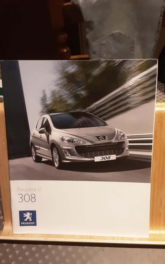 PEUGEOT 308 brochure, Enlèvement ou Envoi, Comme neuf, Peugeot