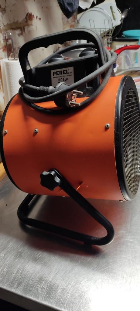 2 elektrische werkplaats kachels., Enlèvement