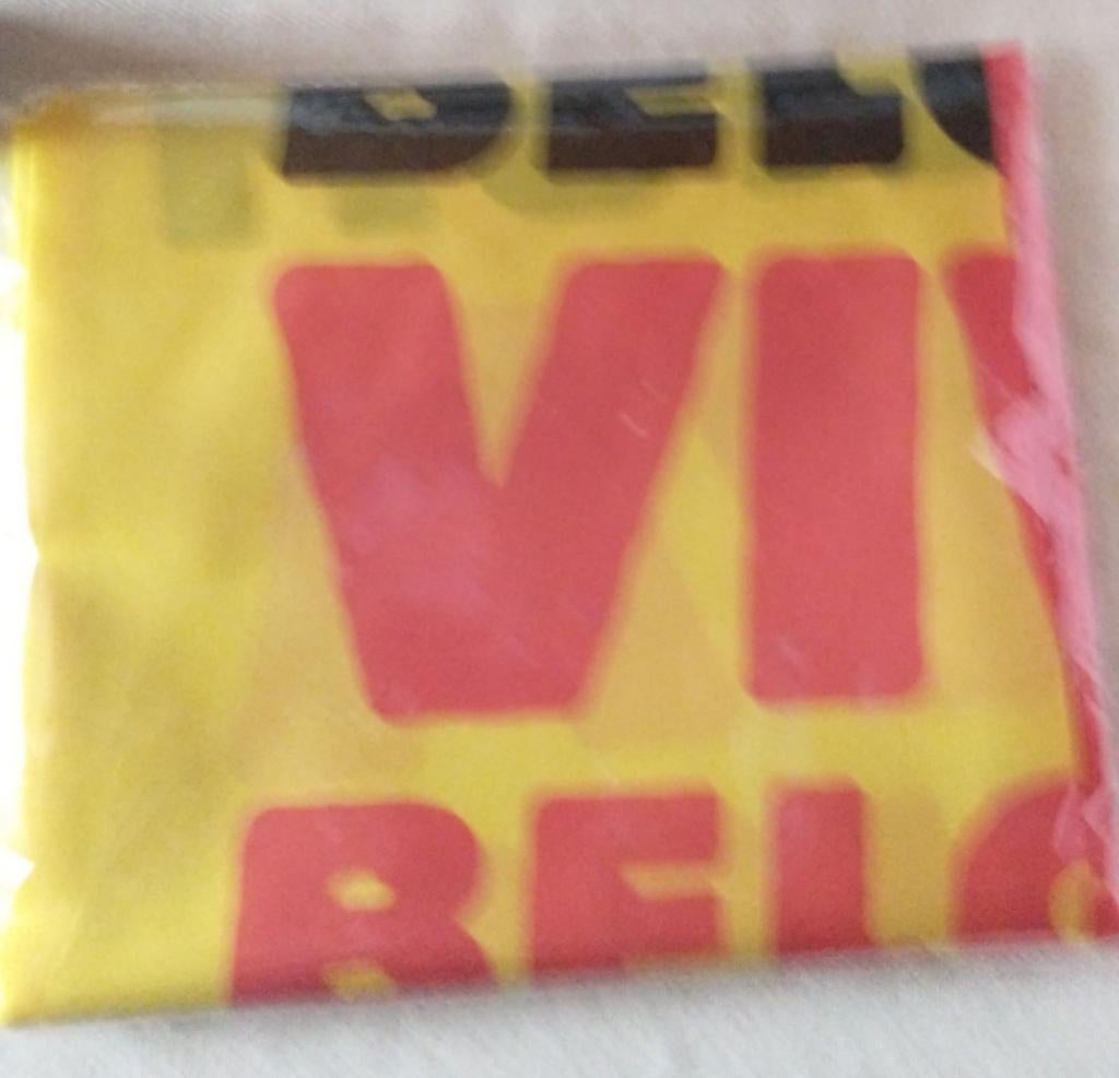 Vlag Rode Duivels, Ophalen of Verzenden, Nieuw