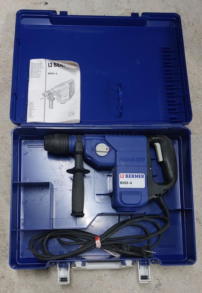Perforateur BERNER BH4 - SDS PLUS, Enlèvement