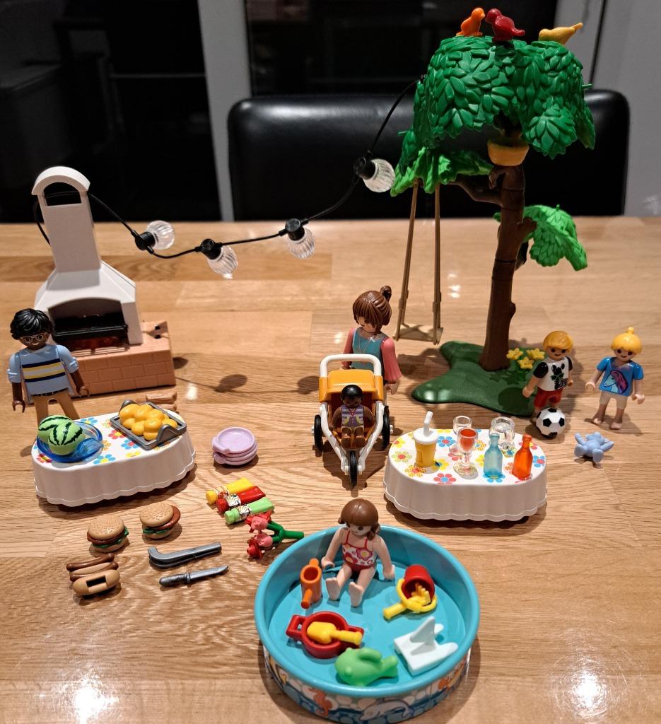 Playmobil Familiefeest met barbecue 9272, Kinderen en Baby's, Speelgoed | Playmobil, Ophalen of Verzenden, Zo goed als nieuw