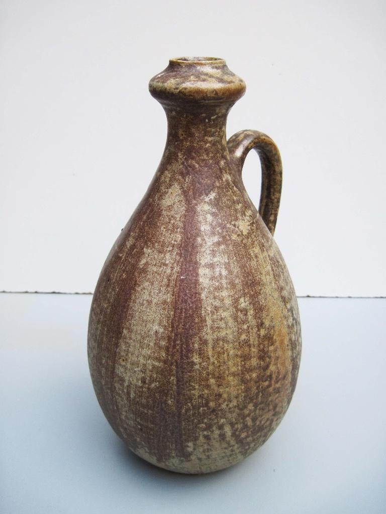 ROGER GUERIN VASE GRES CERAMIQUE ART DECO BOUFFIOULX, Enlèvement ou Envoi