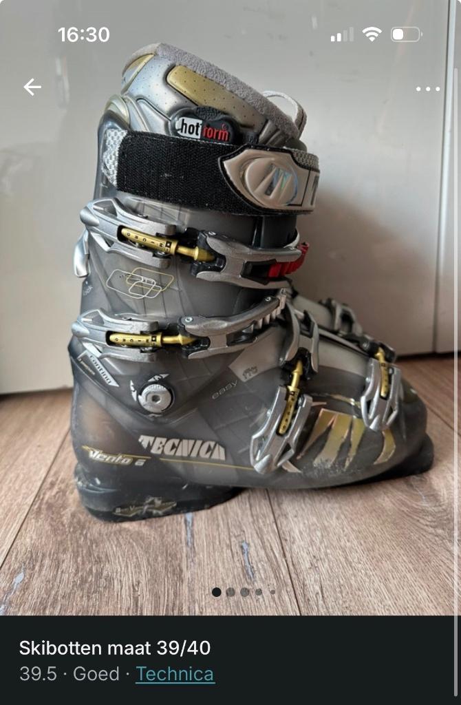Skibotten grijs maat 39,5/40 Technica, Overige merken, Gebruikt, Snowboots, Ophalen of Verzenden