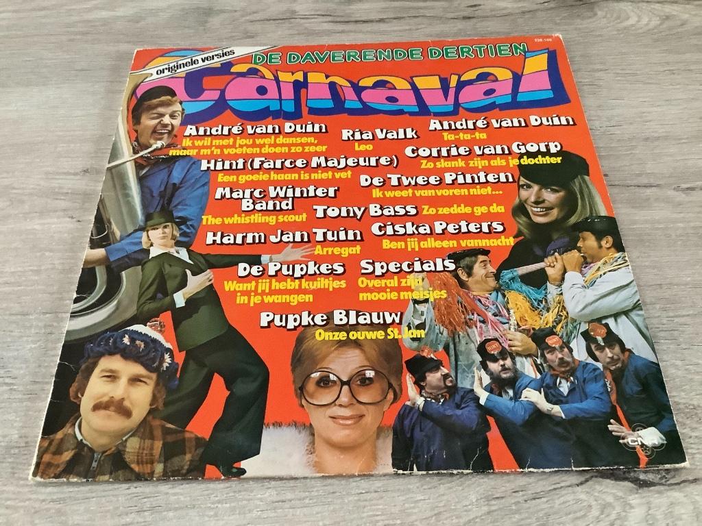Vinyl De daverende 13 carnaval LP, Cd's en Dvd's, Verzenden, Gebruikt, 12 inch, Levenslied of Smartlap