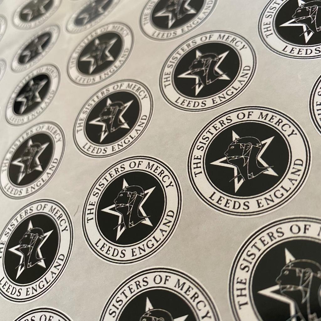 The Sisters of Mercy stickers - 10 stuks, Ophalen of Verzenden, Nieuw, Overige typen
