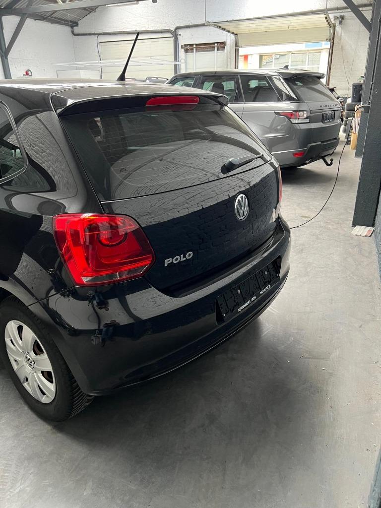 Volkswagen Polo, Auto's, Voorwielaandrijving, Euro 5, Stof, Zwart