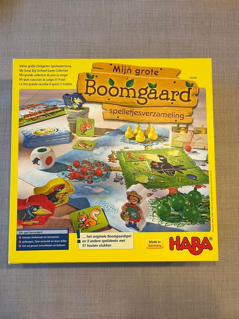 Mijn grote boomgaard spelletjesverzameling, Ophalen, Zo goed als nieuw