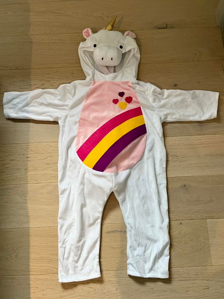 Verkleedpakje voor kinderen Eenhoorn/Unicorn - Maat 92, Ophalen, Zo goed als nieuw, 104 of kleiner, Meisje