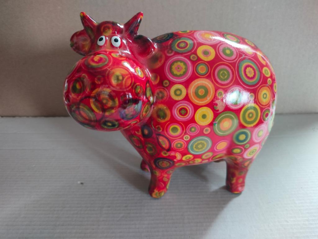 Rare Pomme Pidou M Tirelire Bella Co !! sans clochette !!, Enlèvement ou Envoi, Comme neuf, Pierre, Poterie ou Céramique, Animal