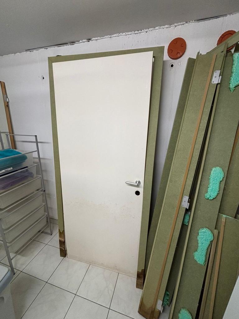 Schilderdeuren, Doe-het-zelf en Bouw, Deuren en Vliegenramen, Ophalen, Gebruikt, Hout, Binnendeur