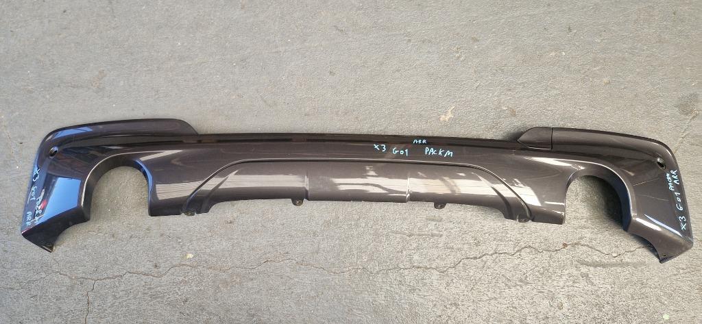 Jupe de pare choc arriere BMW X3 G01 PACK M 2020 Diffuseur, Autos : Pièces & Accessoires, Enlèvement, Avant, BMW