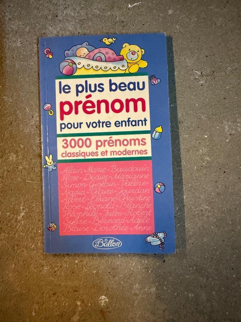 Livre Le plus beau prénom pour votre enfant, Livres, Grossesse & Éducation, Enlèvement ou Envoi, Comme neuf