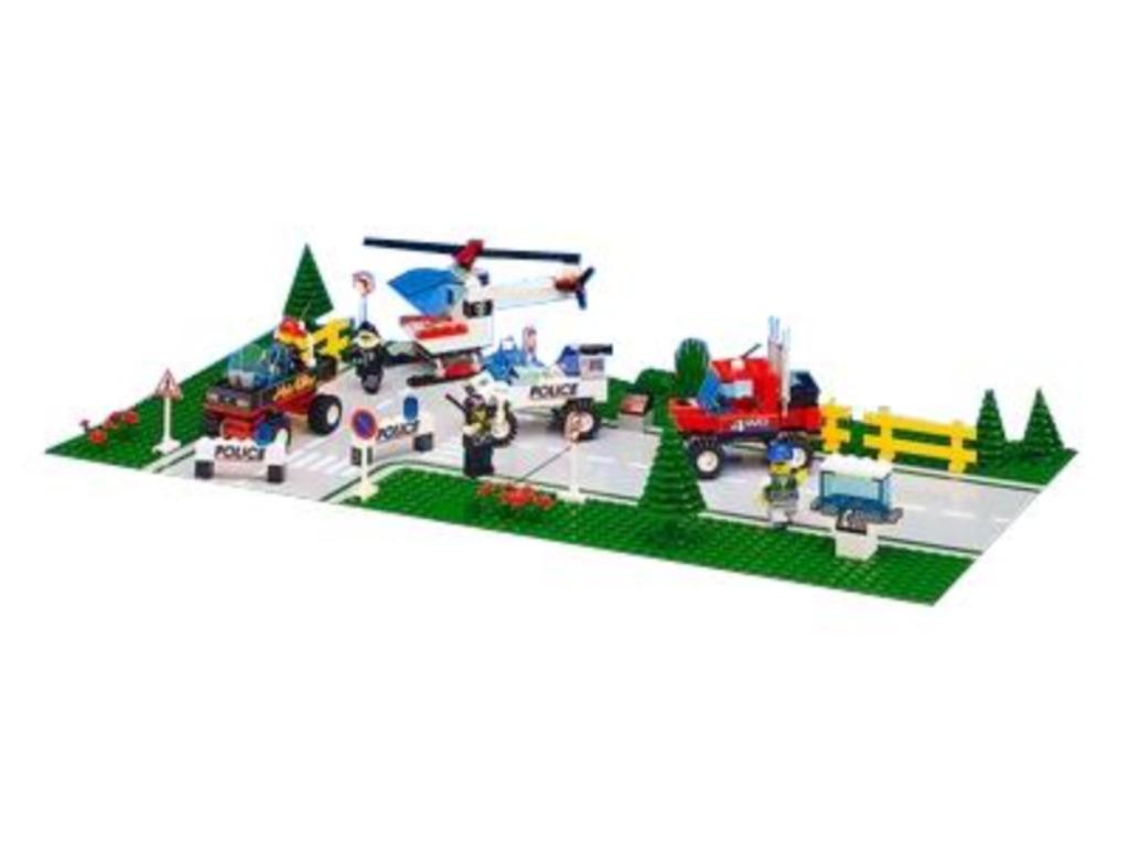 LEGO Town Jr. 6549 Roadblock Runners, Kinderen en Baby's, Speelgoed | Duplo en Lego, Ophalen of Verzenden, Zo goed als nieuw, Complete set