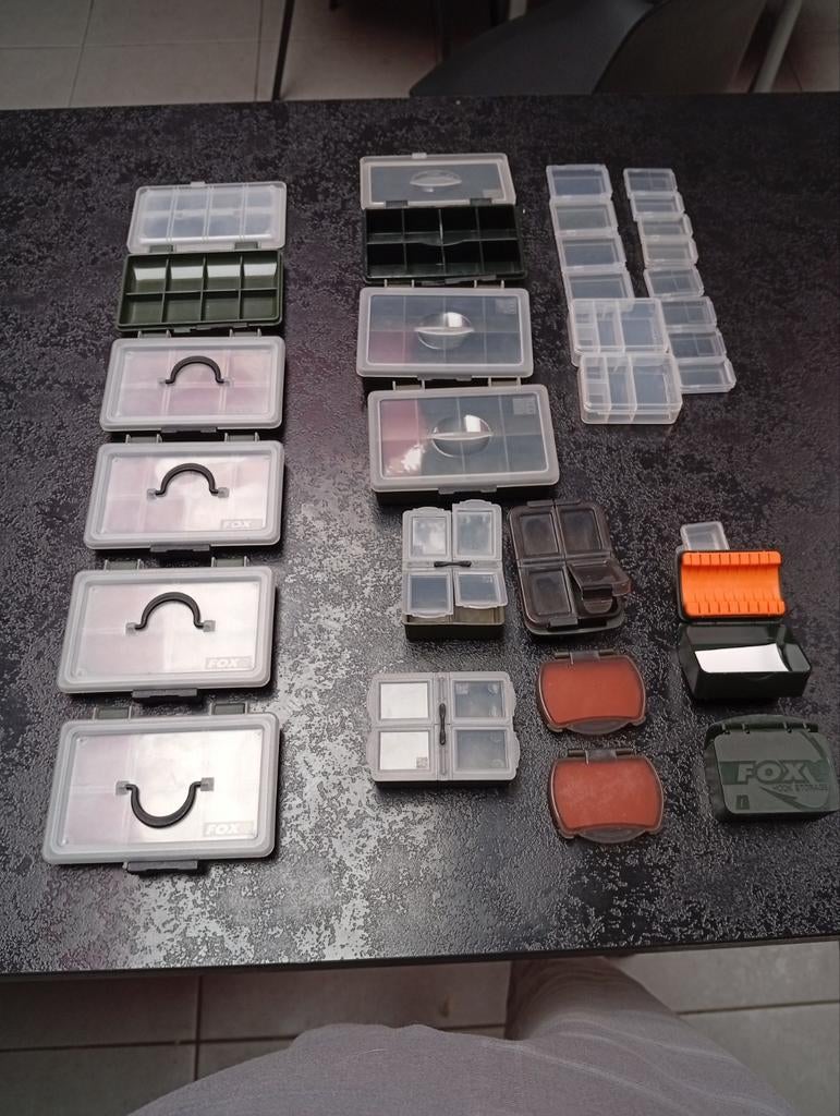 Diverses boîtes fox