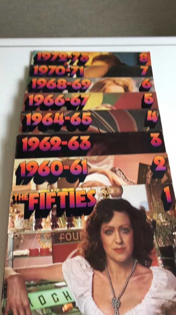 Golden Hitparade 10.00 euro voor 8 lp, Ophalen, Gebruikt, Overige formaten, Pop