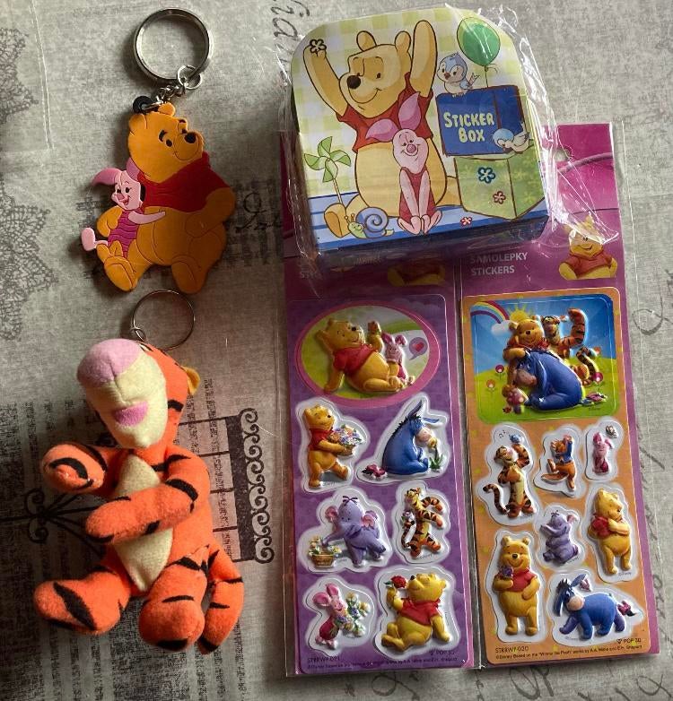 Winnie THE Pooh setje, Verzamelen, Ophalen of Verzenden, Winnie de Poeh of vrienden, Zo goed als nieuw, Knuffel