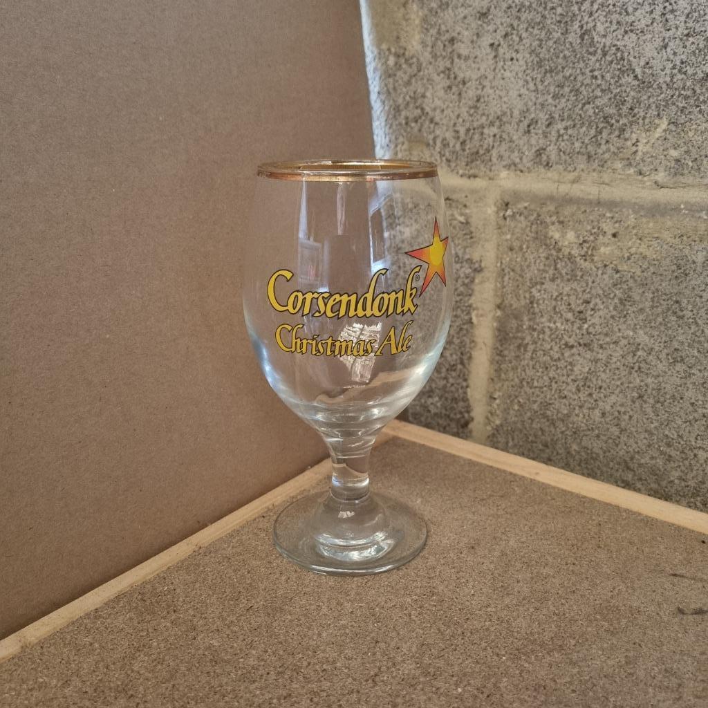 Verre Corsendonk Christmas Ale, Verzamelen, Ophalen, Gebruikt, Glas of Glazen, Overige merken