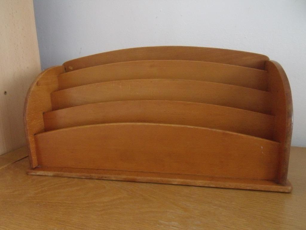 trieur de courrier ancien en bois, Enlèvement, Comme neuf