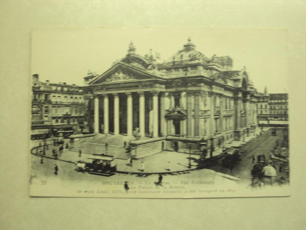 55443 - BRUXELLES - LA BOURSE - LE PALAIS DE LA BOURSE, Enlèvement ou Envoi
