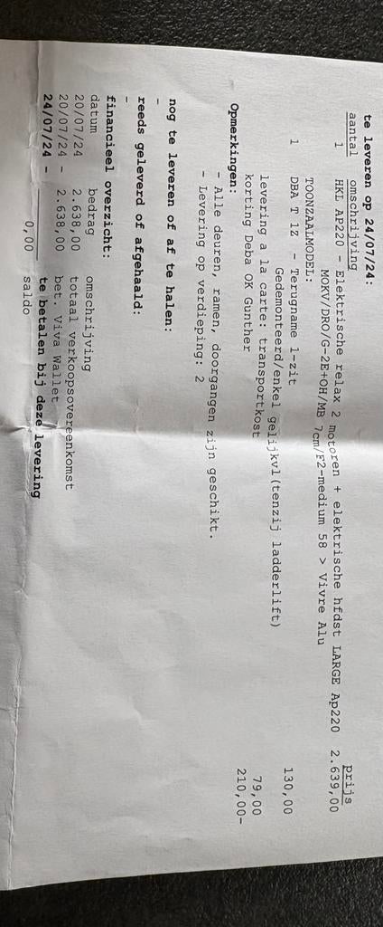 Elektrische relaxzetel, Ophalen, Eenpersoons, Leer, Zo goed als nieuw