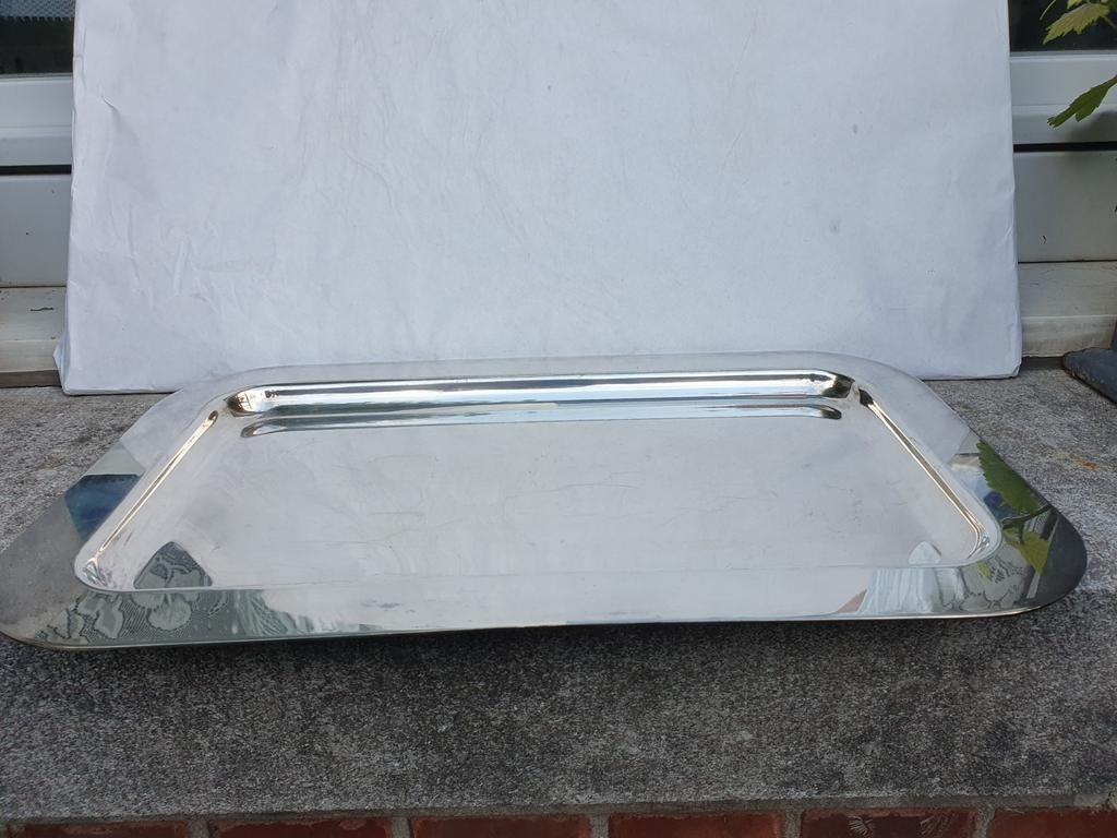 Bol plaqué argent vintage PM Italie, Antiquités & Art, Antiquités | Plateaux, Enlèvement ou Envoi