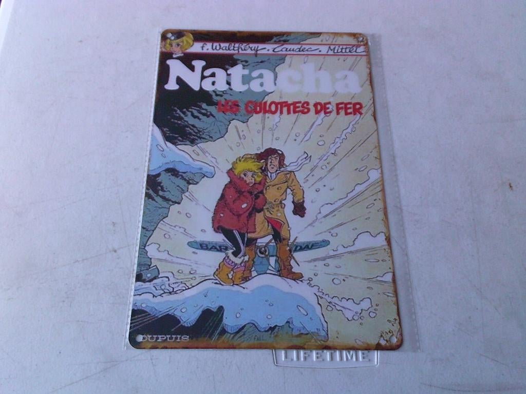 Metalen wandplaat Natacha, Enlèvement ou Envoi, Neuf